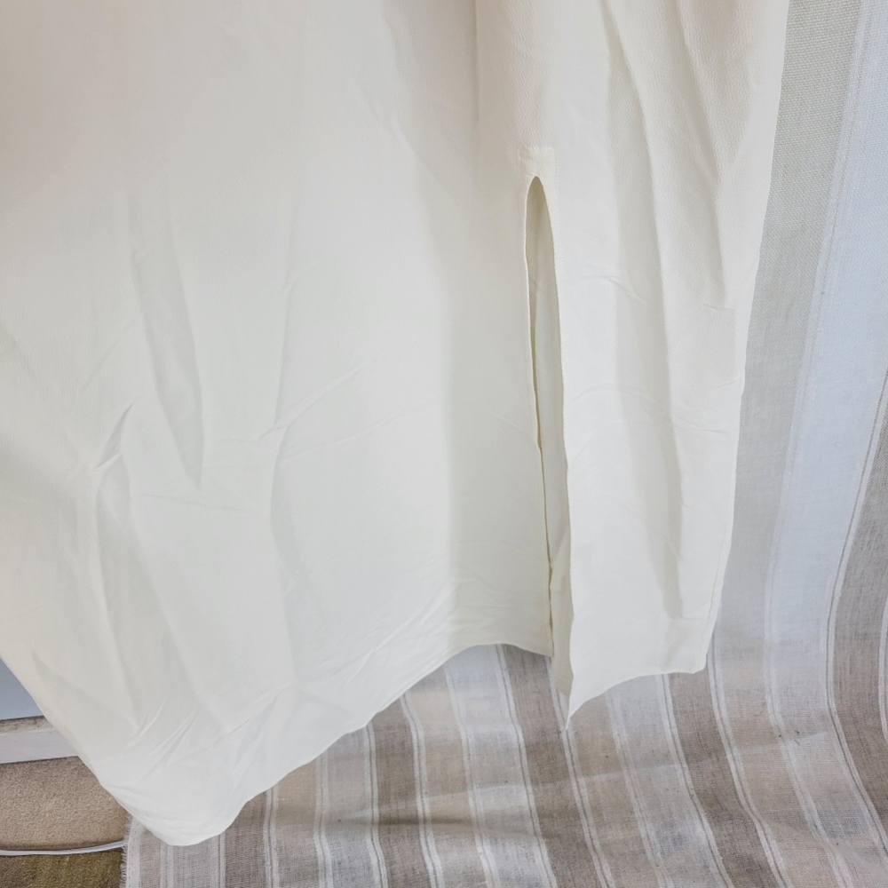 Hill House Cream Maxi Dress with Long Puff Sleeves - Picture 3 of 12